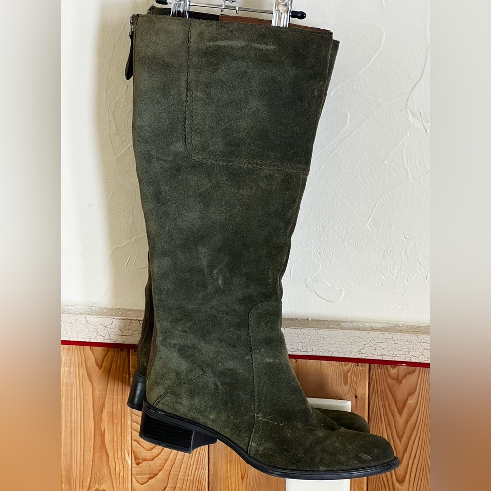 Franco Sarto suede riding boots